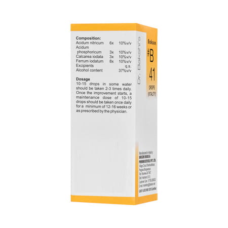 Baksons B41 Vitality Drops 30 Ml