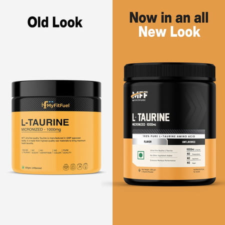 Myfitfuel L-Taurine (200 Gm) Unflavoured| Amino Acid