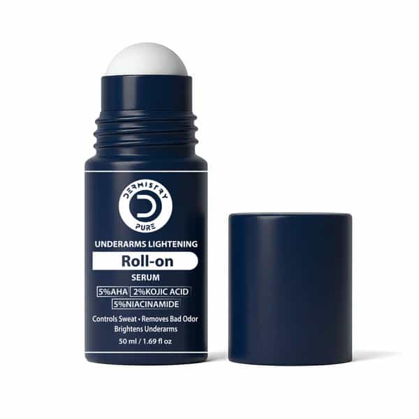 Dermistry Aha Kojic Niacinamide Underarms Lightening Brightening Deodorant Roll On Serum 50Ml