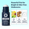 Dermistry Aha Kojic Niacinamide Underarms Lightening Brightening Deodorant Roll On Serum 50Ml