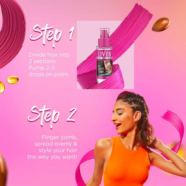 Livon Anti Frizz Serum 100Ml