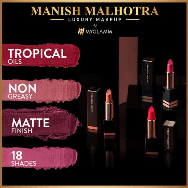 Manish Malhotra Beauty By Myglamm Soft Matte Lipstick-Candy Crush