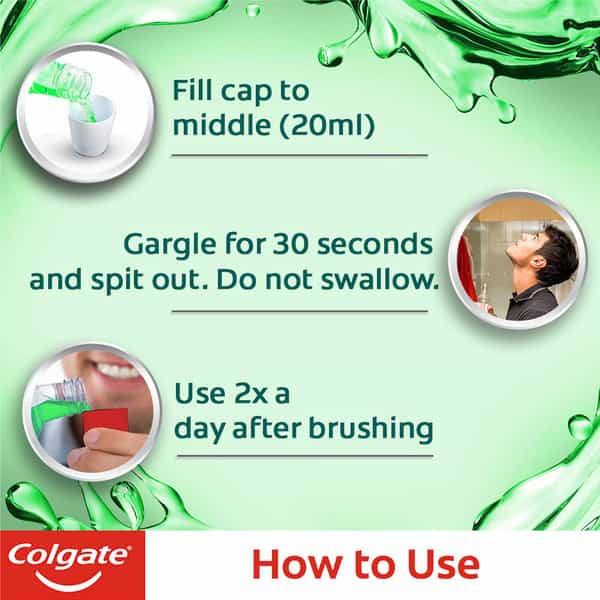 Colgate Plax Fresh Tea Mouth Wash 60 Ml