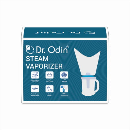 Dr. Odin Osv 101 Single Layer Steamer Vaporizer Steam Inhaler White & Blue