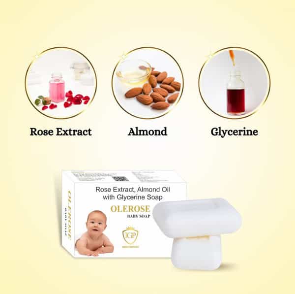 Olerose Baby Soap - 75Gm