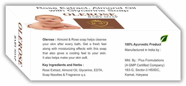 Olerose Baby Soap - 75Gm