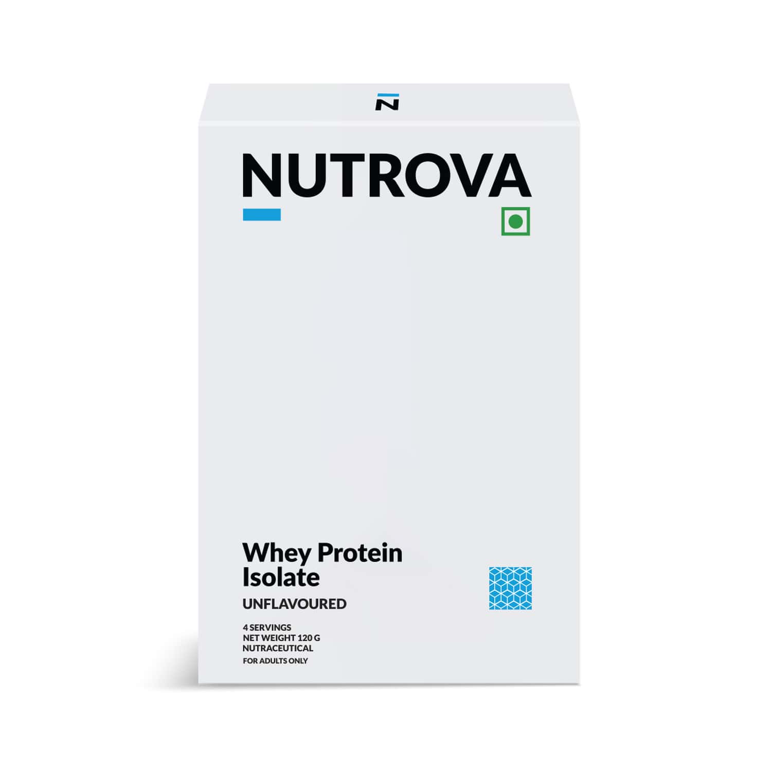 Nutrova Whey Protein Isolate (Unflavoured) - Travel Pack