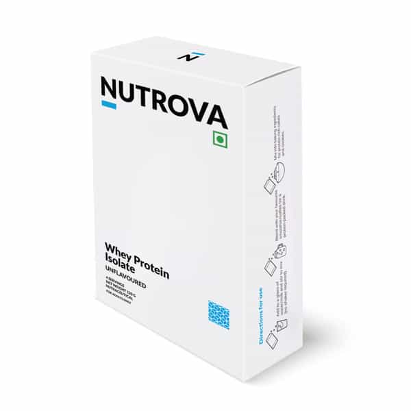 Nutrova Whey Protein Isolate (Unflavoured) - Travel Pack