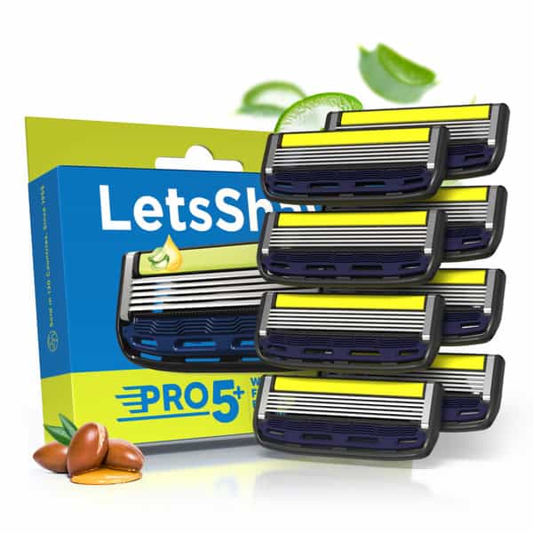 Letsshave Pro 5 Blades (Pack Of 8)
