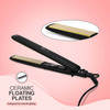 Syska Keratin Plus Technology Instant Heating Temperature Control Hs6830 Hair Straightener (Black)