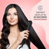 Syska Keratin Plus Technology Instant Heating Temperature Control Hs6830 Hair Straightener (Black)