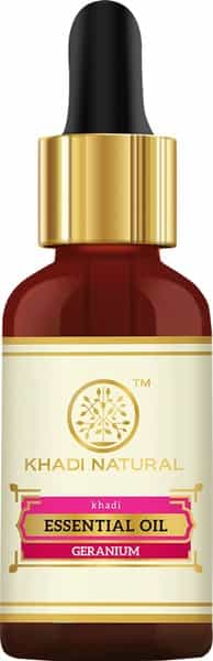 Khadi Natural Geranium Essential Oil 15 Ml