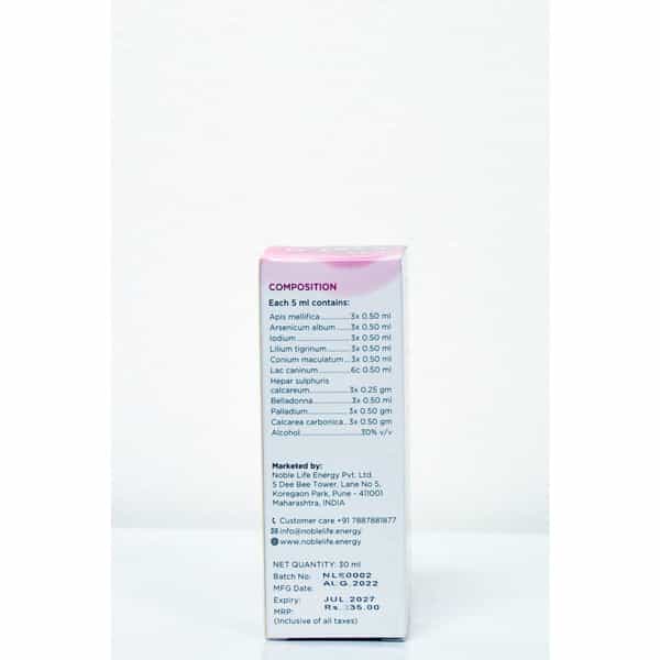 Noble Life Energy E33 Cyst-O - 30Ml