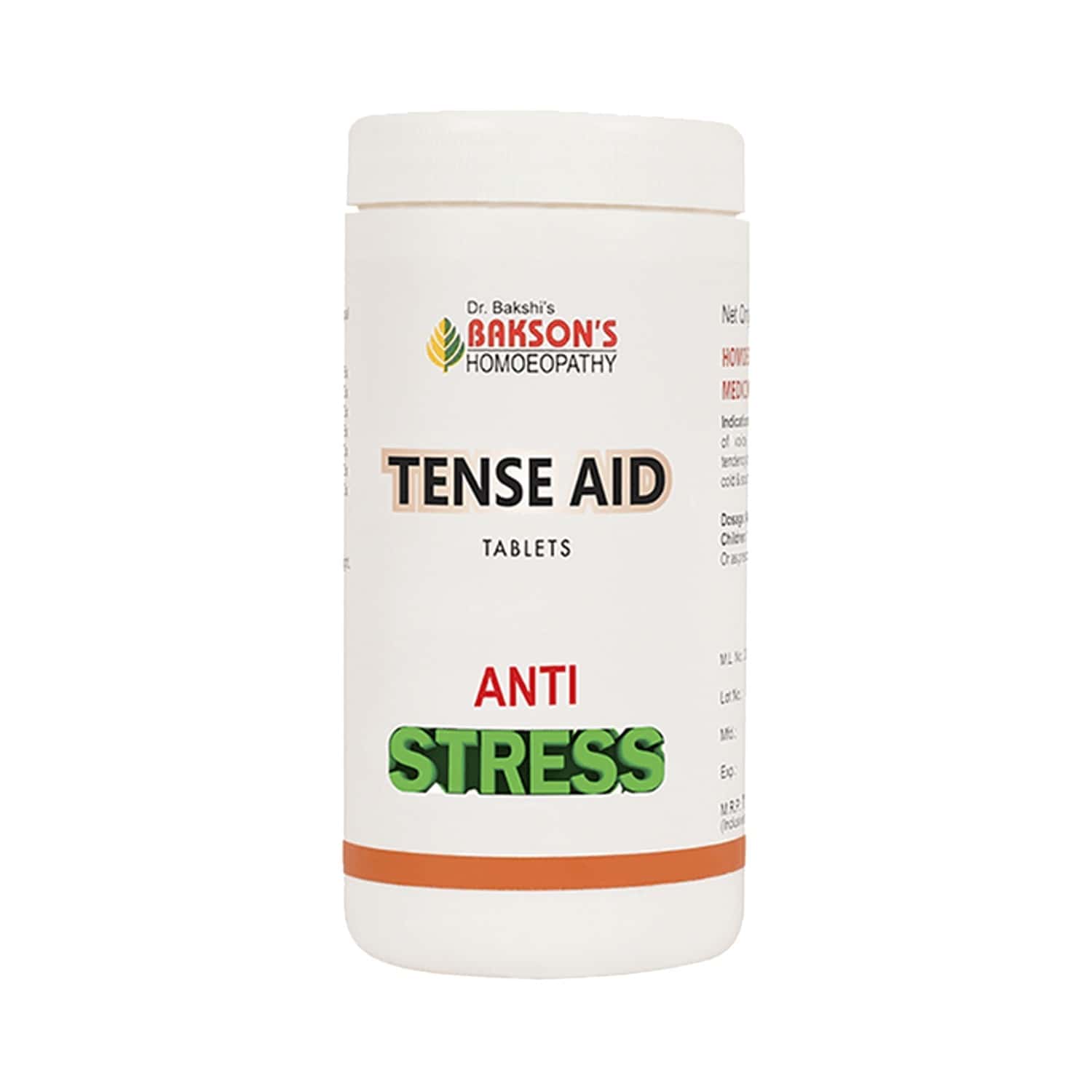Baksons Tense Aid Tablet 200