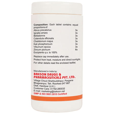 Baksons Tense Aid Tablet 200