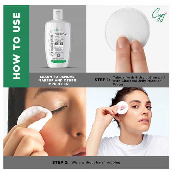 Cgg Cosmetics Charcoal Jelly Micellar Water | 100 Ml
