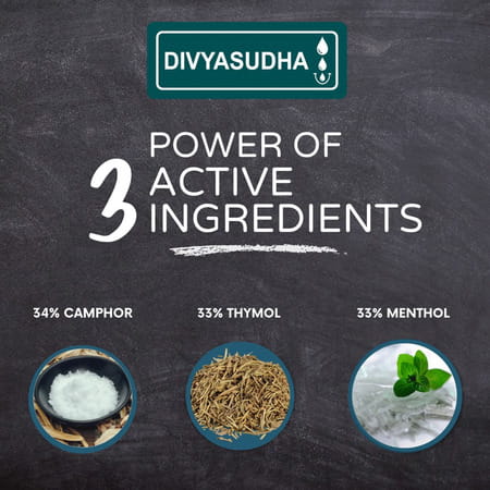 Divyasudha Drops (15ml) |100% Yurvedic (Cough Cold Headache Migraine Stomach Pain Indigestion)(Po1)