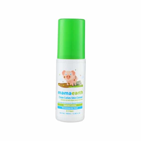 Mamaearth Clean Cuties Babies Skin Cleanser - 100Ml