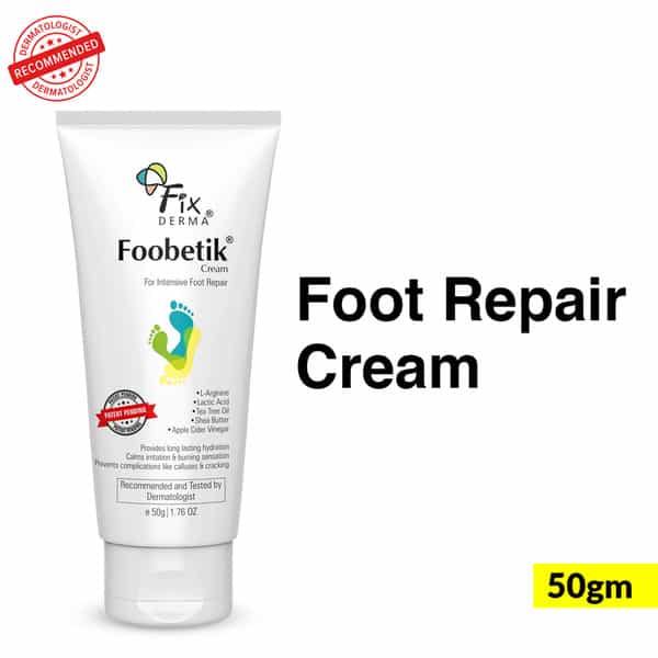 Fixderma Heel Repair Foobetik Foot Cream For Normal Diabetic Foot - 50G