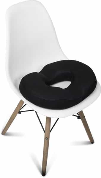 Pharmeasy Donut Seat For Piles - 100% Memory Foam - Anti-Skid Bottom With Removable & Washable Cover