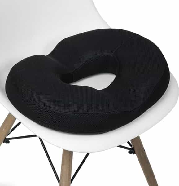 Pharmeasy Donut Seat For Piles - 100% Memory Foam - Anti-Skid Bottom With Removable & Washable Cover