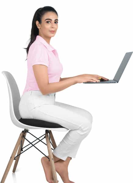 Pharmeasy Donut Seat For Piles - 100% Memory Foam - Anti-Skid Bottom With Removable & Washable Cover
