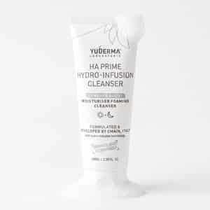 Yuderma Ha Prime Hydro-infusion Cleanser | With 2x Hydro Boost | Moisturiser Foaming Cleanser |100ml