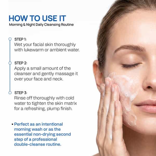 Yuderma Ha Prime Hydro-Infusion Cleanser | With 2X Hydro Boost | Moisturiser Foaming Cleanser |100Ml