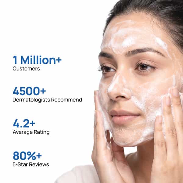 Yuderma Ha Prime Hydro-Infusion Cleanser | With 2X Hydro Boost | Moisturiser Foaming Cleanser |100Ml