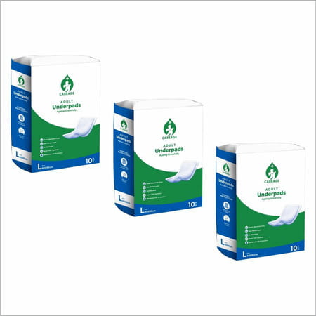 Careage Premium Adult Underpads | Large 60 X 90 Cm | (30 Pieces) Adult Diapers - L