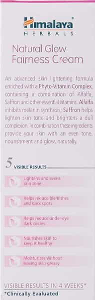 Himalaya Natural Glow | Kesar | Face Cream | 25 Gm