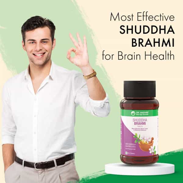 Dr. Vaidya's Shuddha Brahmi Tablet 60S P1