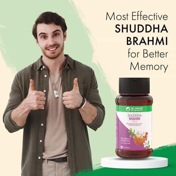 Dr. Vaidya's Shuddha Brahmi Tablet 60S P1