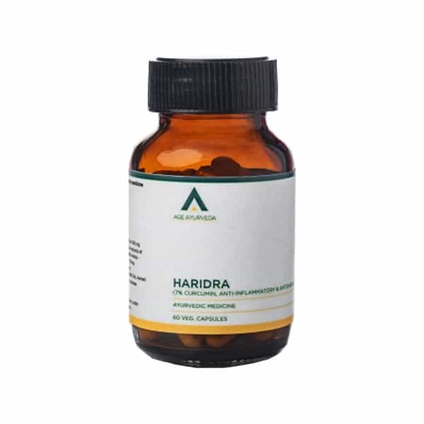 Age Ayurveda Hardira With 7% Curcumin - 60 Veg Capsules (Pack Of 1)