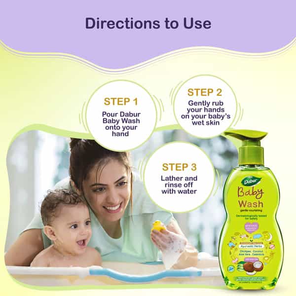 Dabur Baby Wash 200Ml