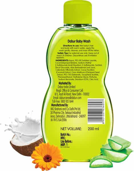 Dabur Baby Wash 200Ml