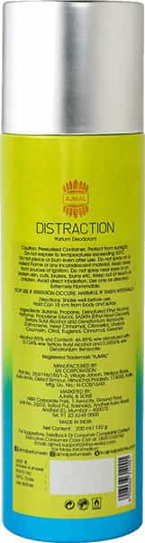 Ajmal Distraction & Magnetize For Unisex & Sacrifice Ii For Men Deodorants Combo Pack Of 3