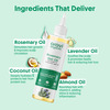 Aravi Organic Rosemary Lavender Hair Growth Oil - Strengthens Hair - 200Ml