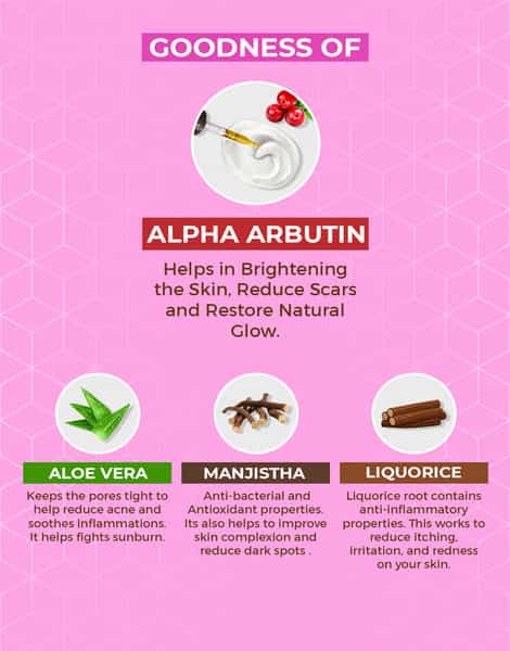 Spantra Brightening Alpha Arbutin Oil Free Face Cream 50Ml