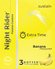 Night Rider Condom - Banana - 3'S