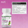 Inlife Milk Thistle Extract 800Mg | 80% Silymarin Liver Support Supplement - 60 Veg Capsules