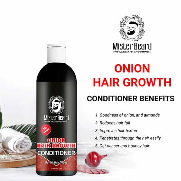 Mister Beard Onion Hair Growth Conditioner 200Ml