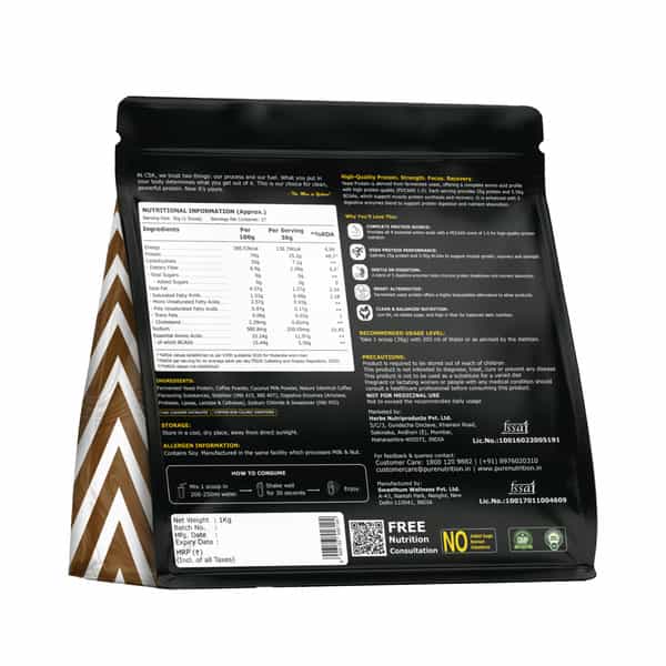 Pure Nutrition Yeast Protein Coffee 1Kg