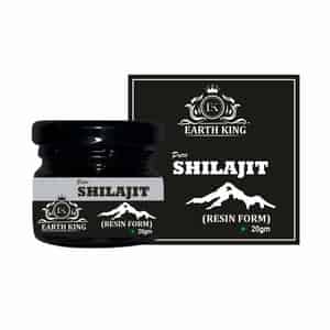 Earth King Pure Ayurvedic Shilajit/shilajit Resin (semi Liquid) Supports Vigor & Vitality - 20gm