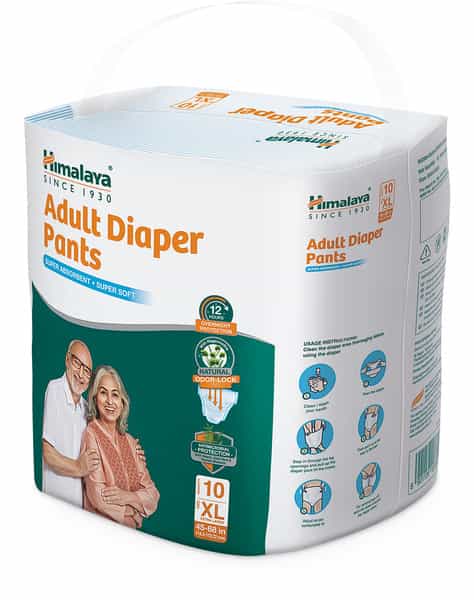 Himalaya Adult Diaper Pant Style Extra Large Size Pack Of 10