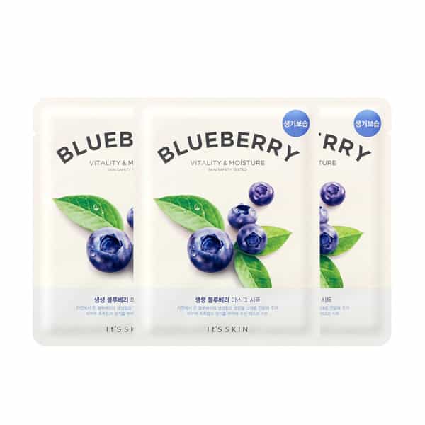 It's Skin The Fresh Mask Sheet - Blueberry - Pack Of 3