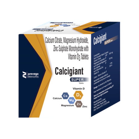 Prevego Calcigiant Super Tab - 15n