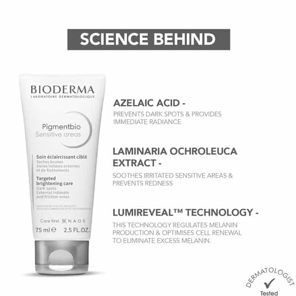 Bioderma Pigmentbio Sensitive Areas Creme 75 Ml