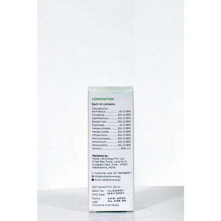 Noble Life Energy E9 Antiv - 30ml