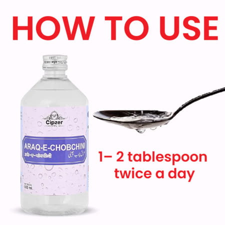 Cipzer Arq Chob Chini 500ml | Herbal Tonic For Blood Purification & General Wellness